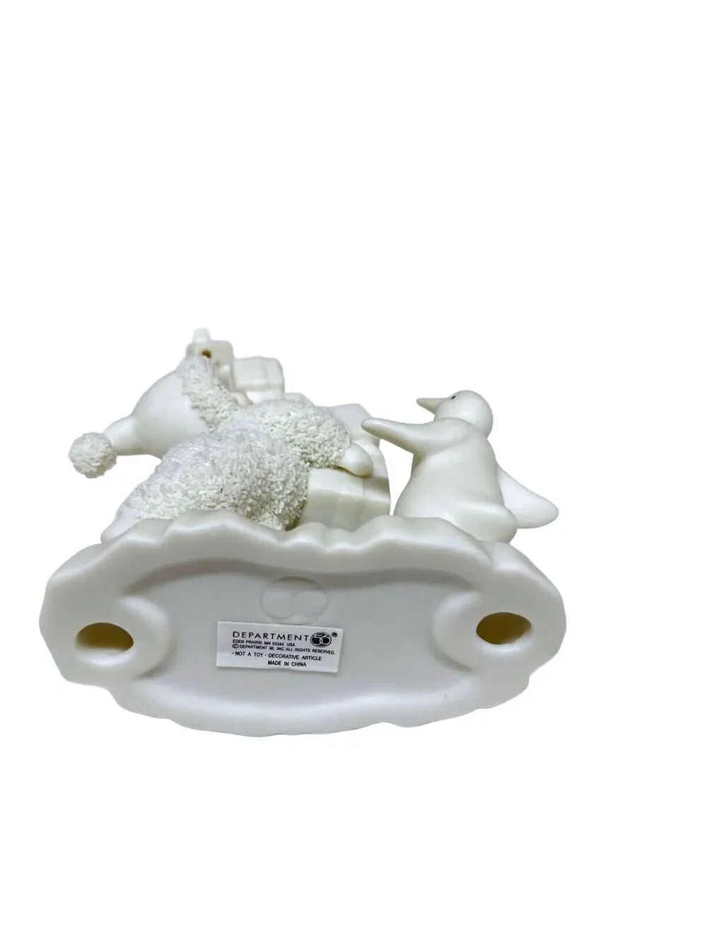 Vintage Department 56 Snowbabies I Have Lots to Give Figurine 2002